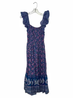 Mille Size Small Blue Print Pre-Owned Dress- Ladies