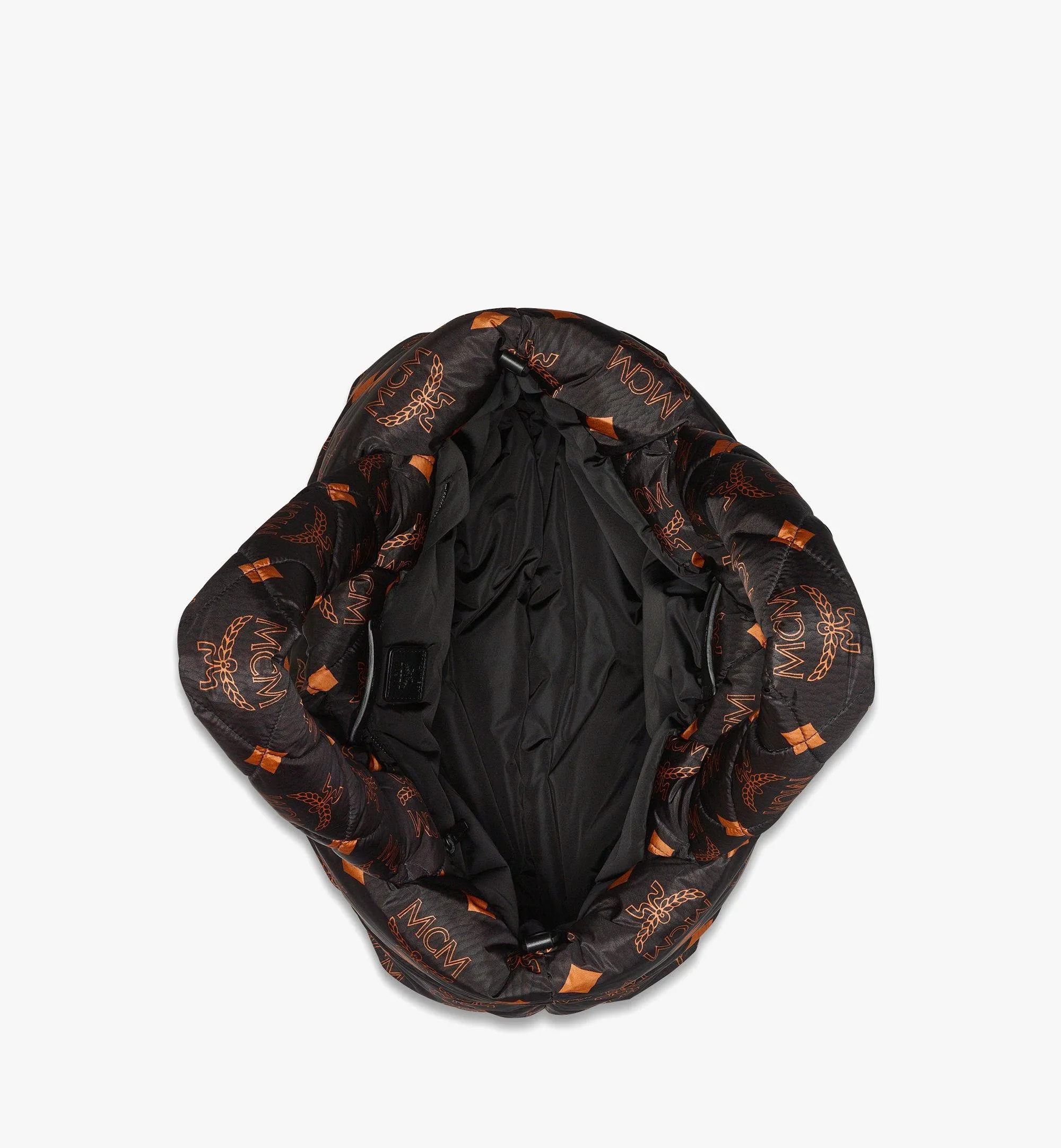 Mnchen Quilted Tote In Maxi Monogram Nylon