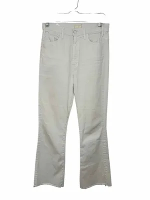 Mother Size 29 White Pre-Owned Jeans- Ladies