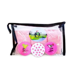 Navika Ditty Bag Gift Set - Pink Towel
