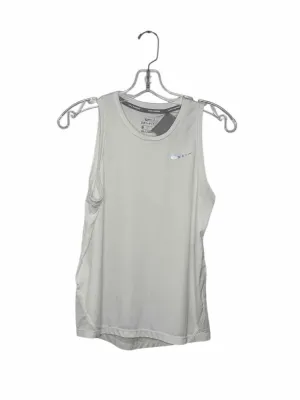 Nike Size Medium White Pre-Owned Tank Top- Ladies