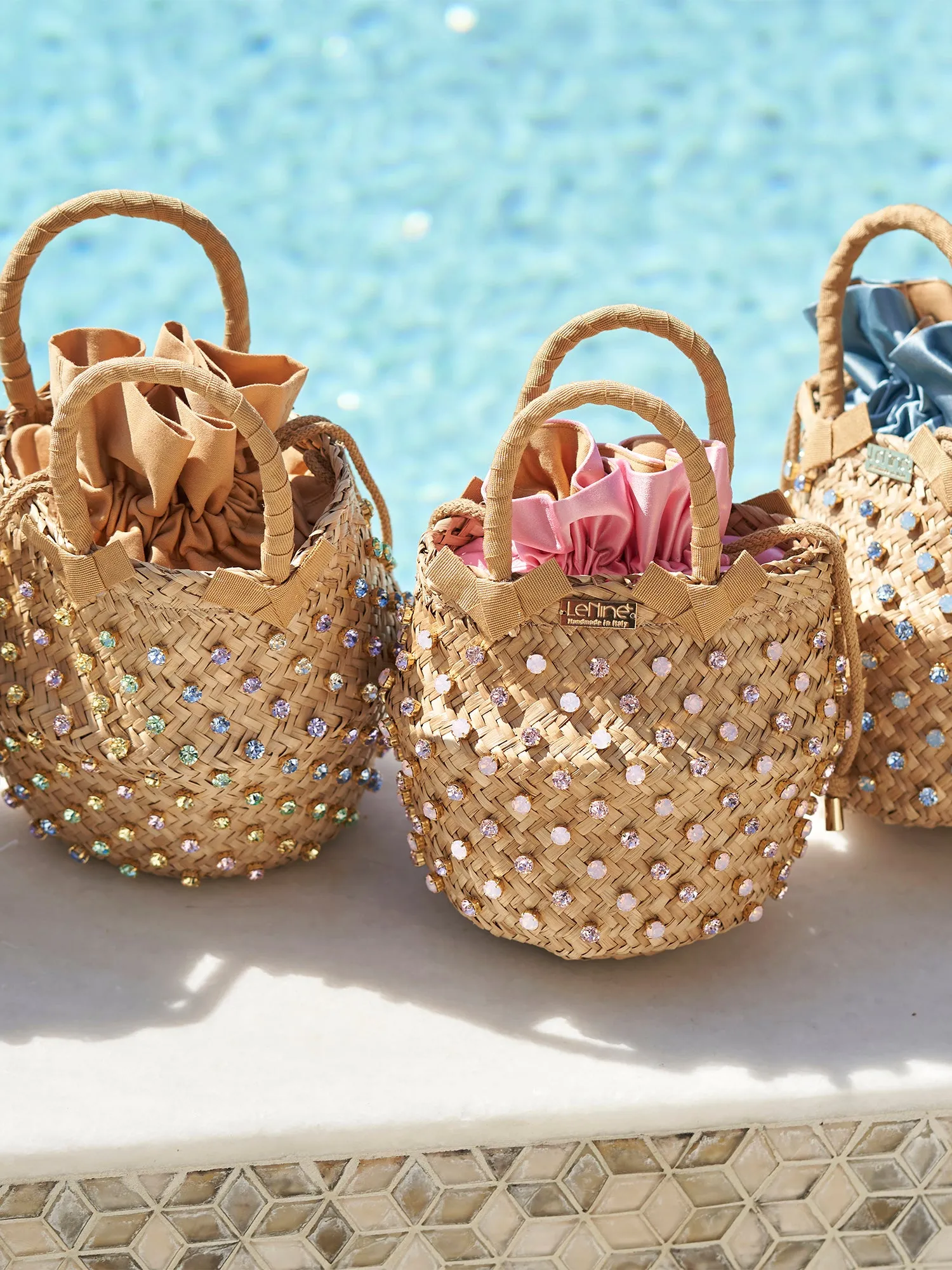 Nina Seagrass Handbag