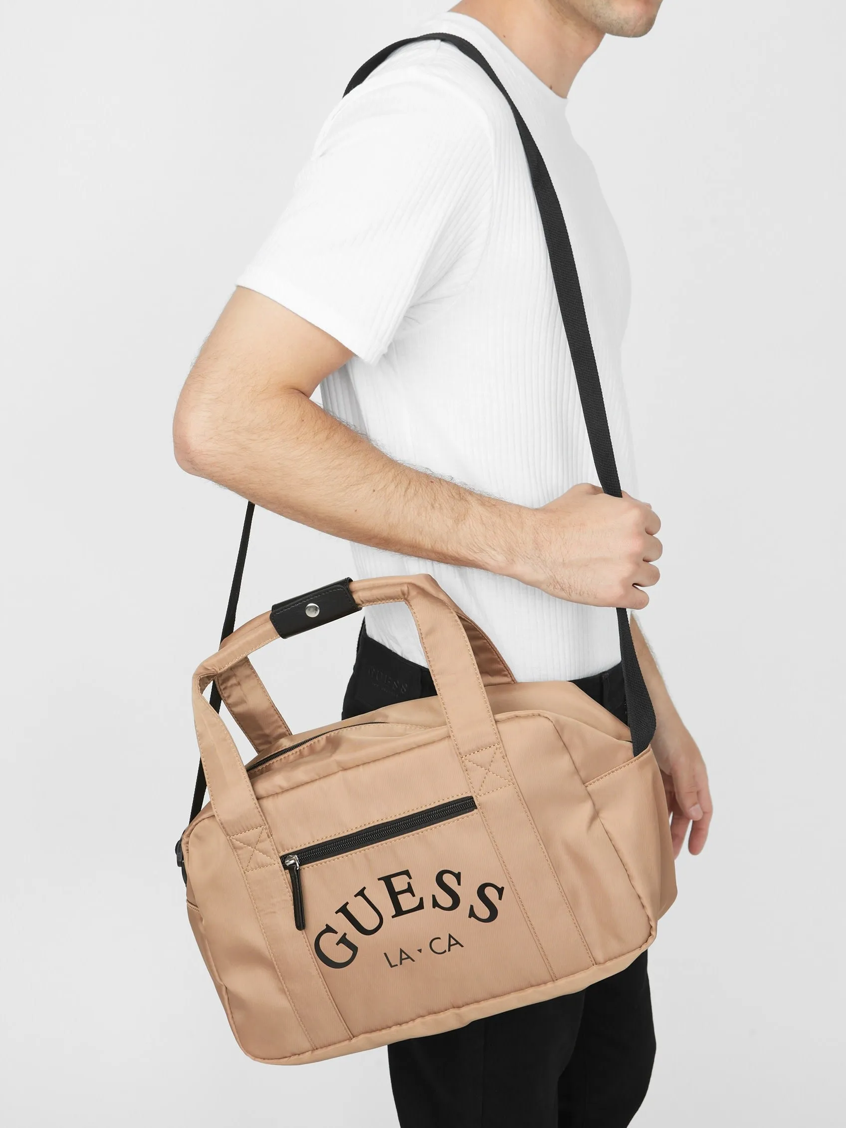 Nylon Weekender Duffle Bag
