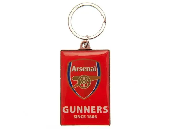 Official Arsenal keyring with bag