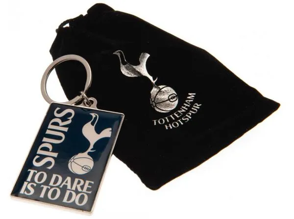 Official Spurs keyring with bag