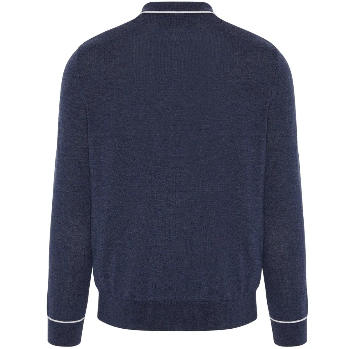 Original Penguin Earl Merino Sweater - Black Iris/Bijou Heather