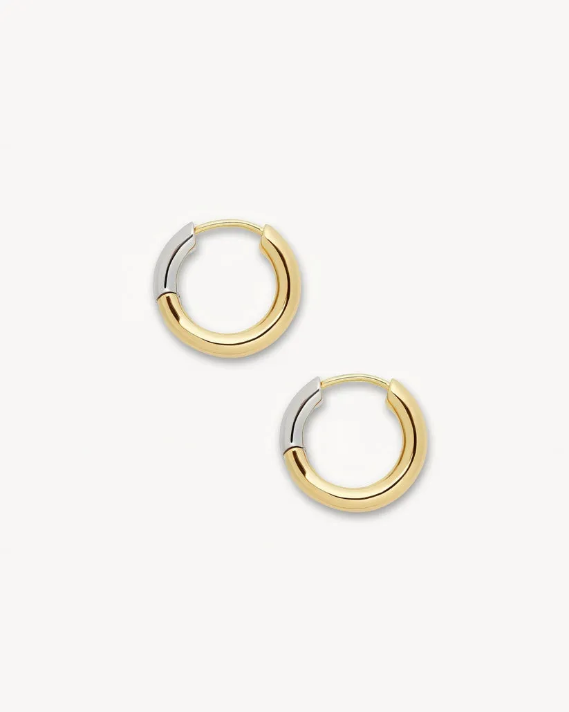 Petite Hoops: 3/4 Gold