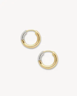Petite Hoops: 3/4 Gold
