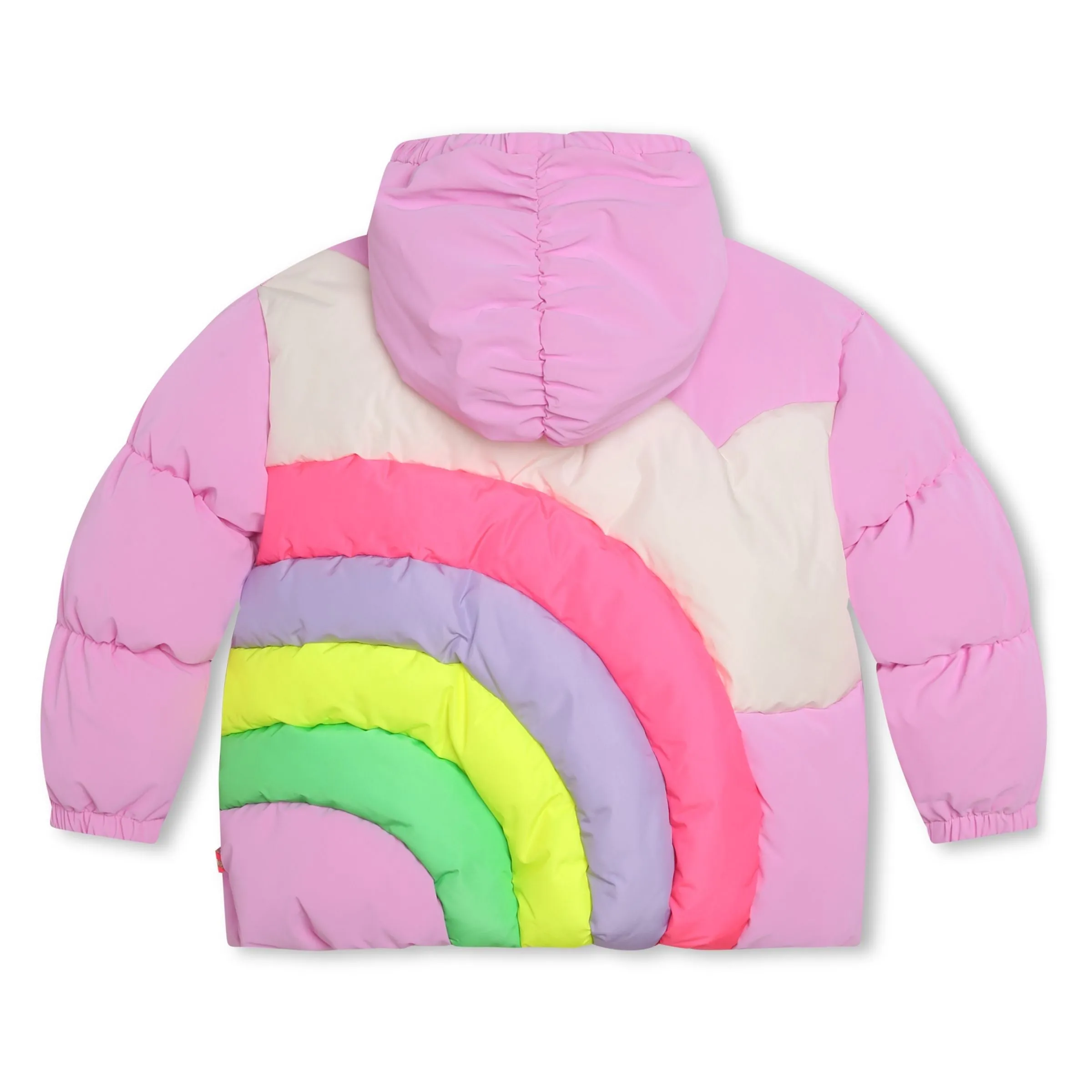 Pink Rainbow Parka Jacket