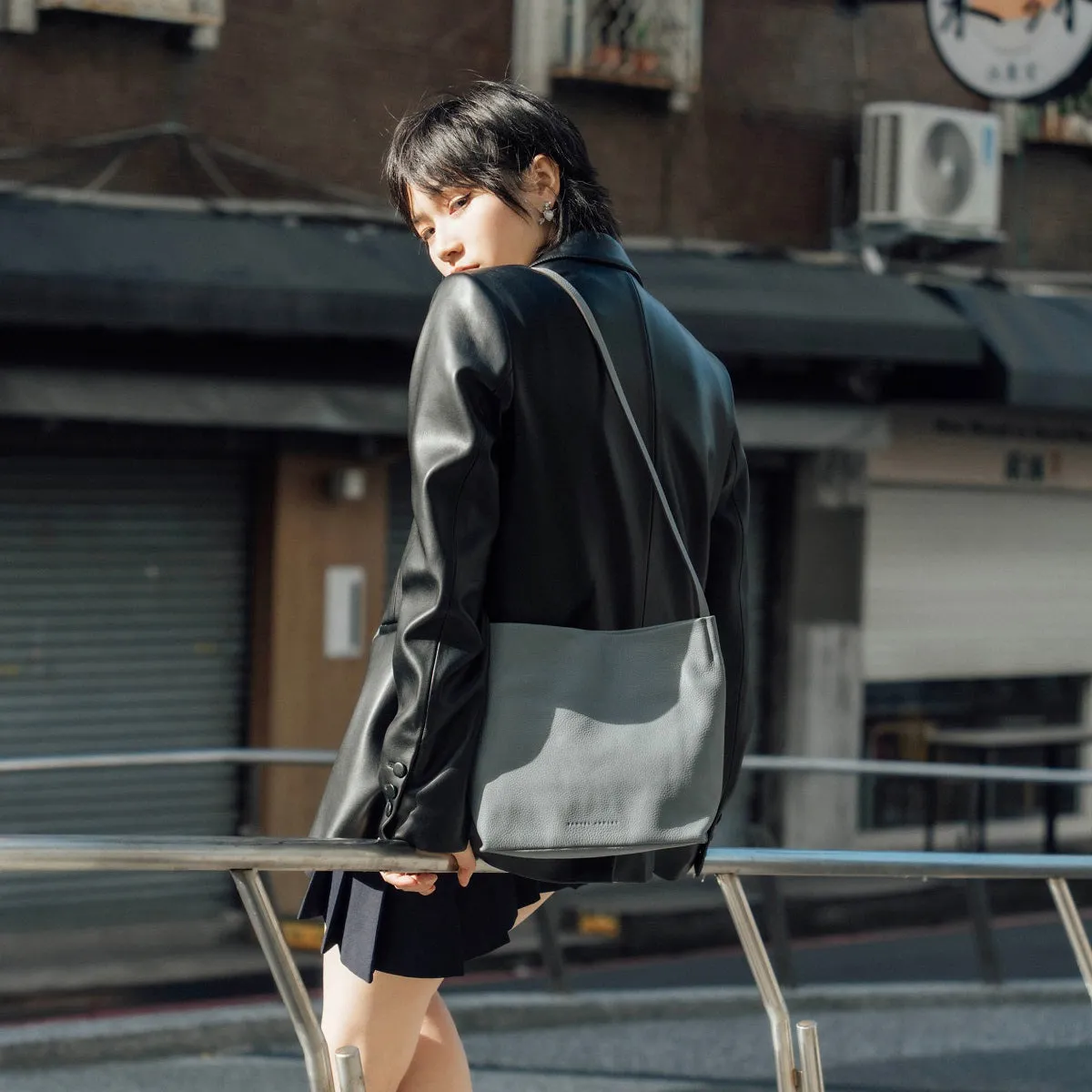 Poppy Leather Crossbody Bag