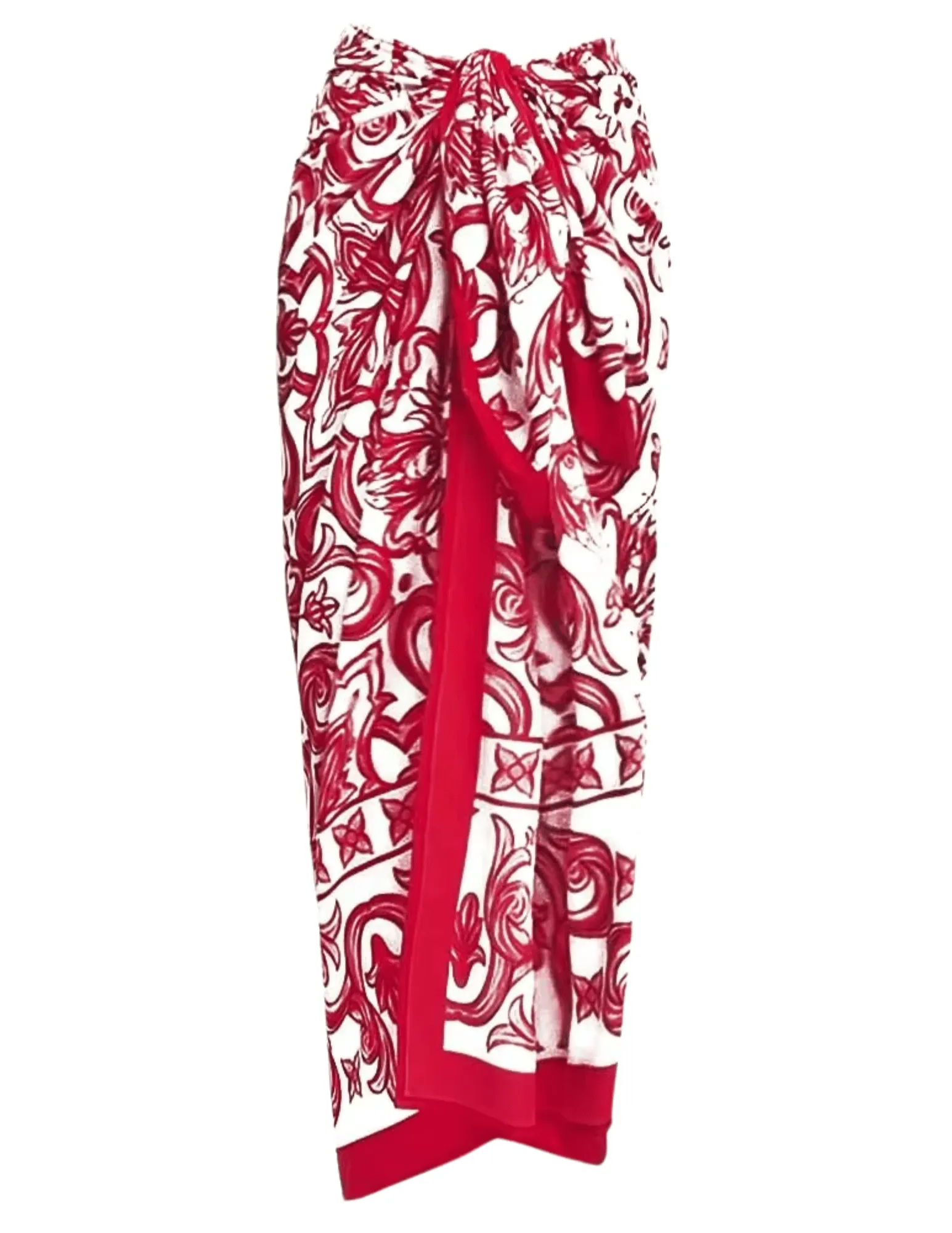 PRE-ORDER-St. Barths La Robe Mediterranean Tile Sarong