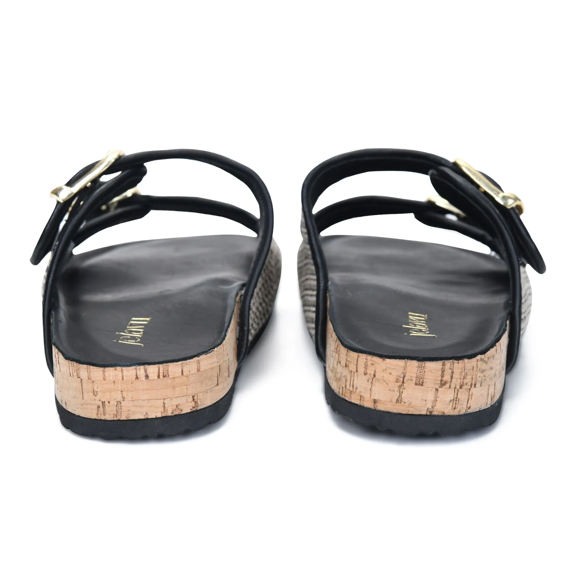 Premium Quality Melina - Black Sandals  Last Chance!