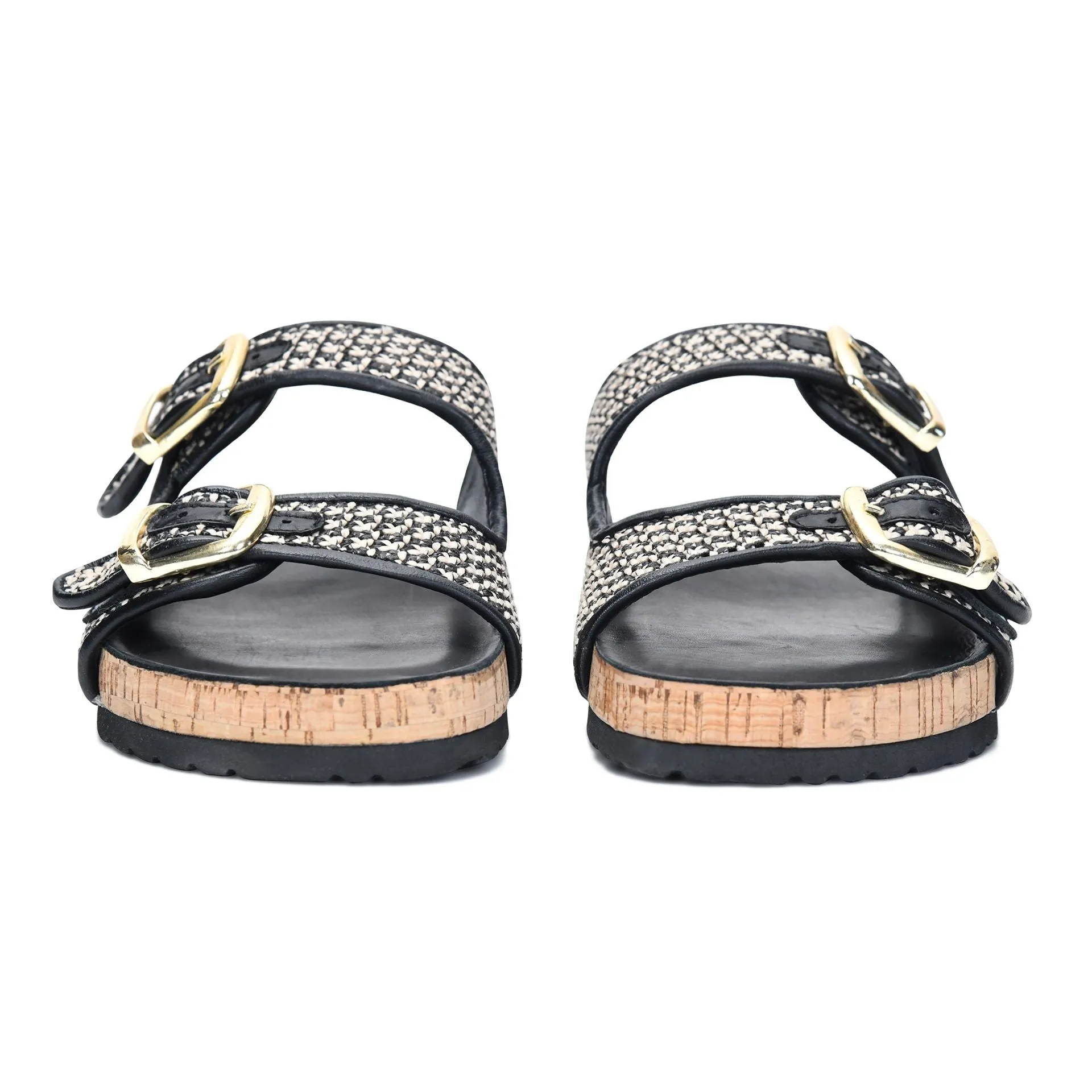 Premium Quality Melina - Black Sandals  Last Chance!