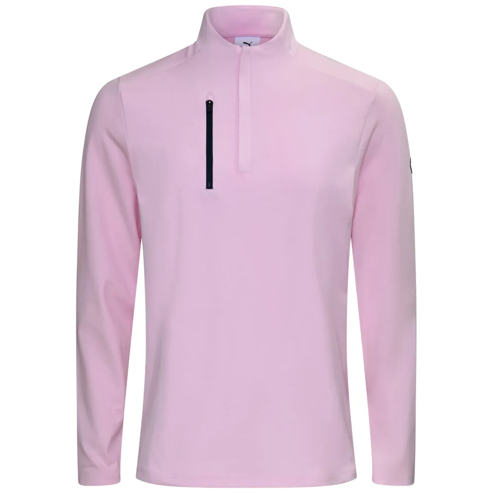 Puma X AP Cloudspun Tech 1/4 Zip Pullover - Pale Pink