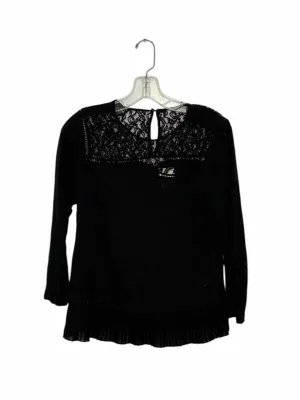 Rebecca Taylor Size Small Black Pre-Owned Top- Ladies