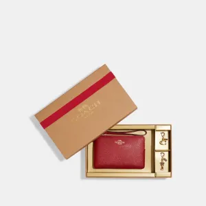 Reformation Coach Outlet Boxed Corner Zip Wristlet