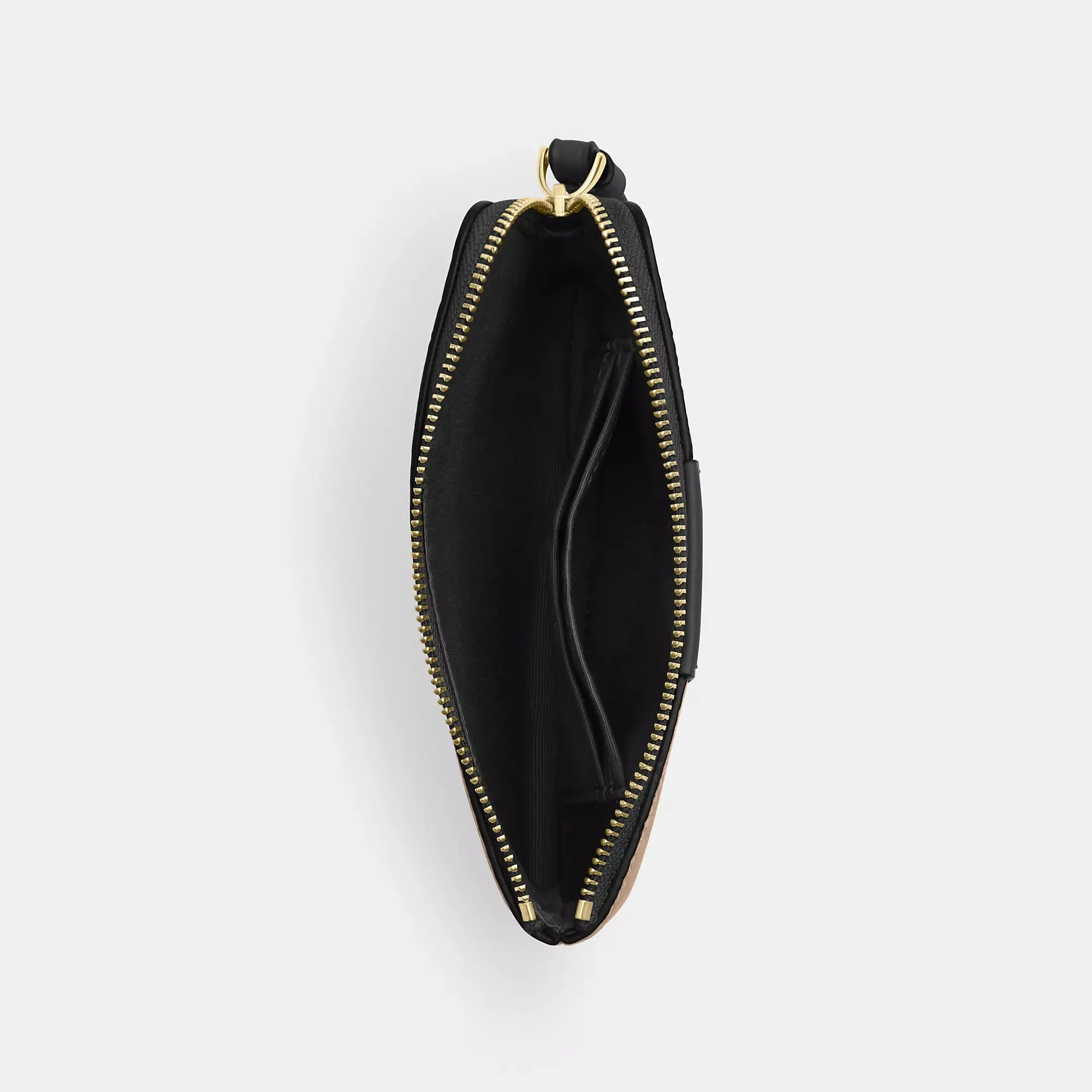 Reformation Coach Outlet Corner Zip Wristlet In Signature Canvas With Stripe