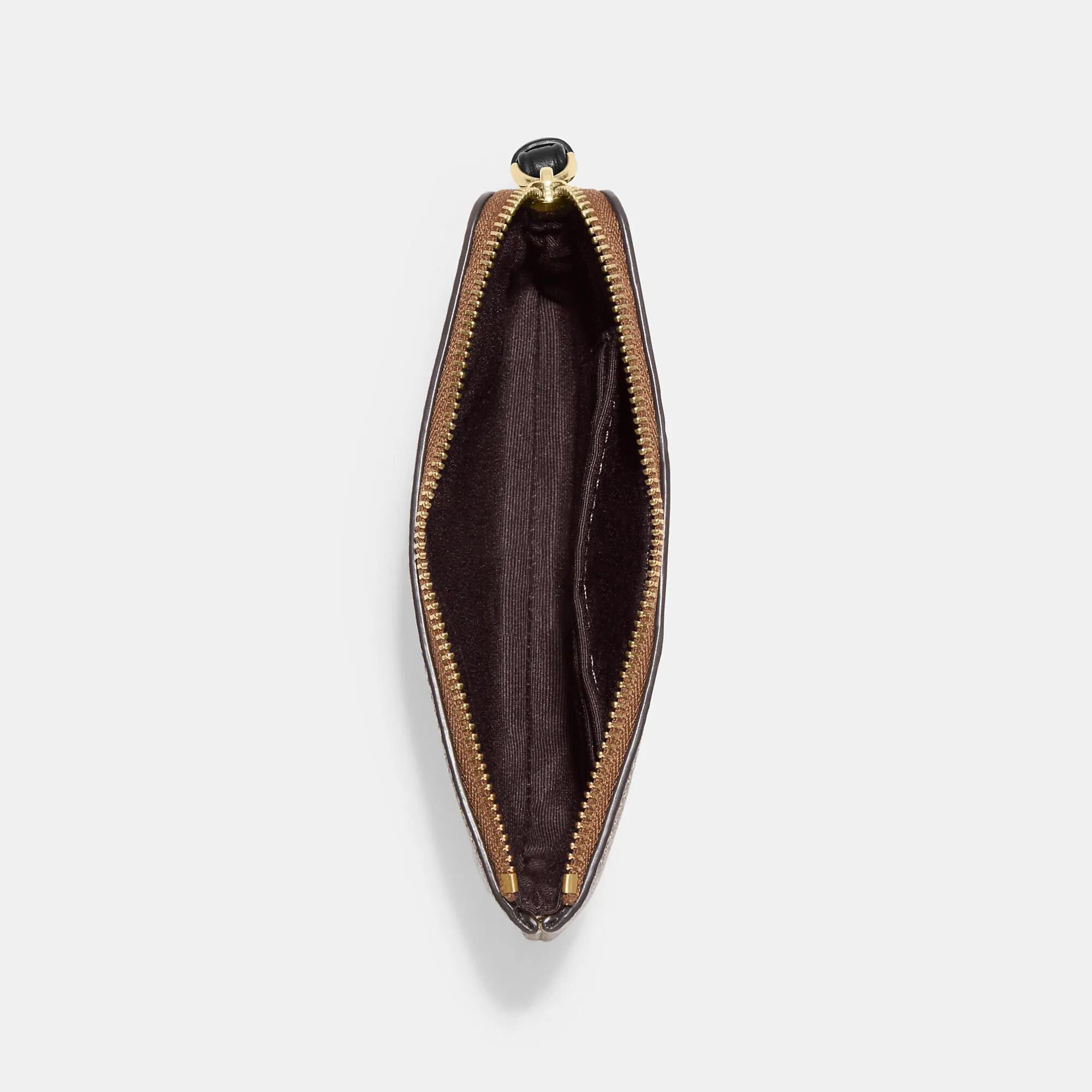 Reformation Coach Outlet Corner Zip Wristlet In Signature Canvas