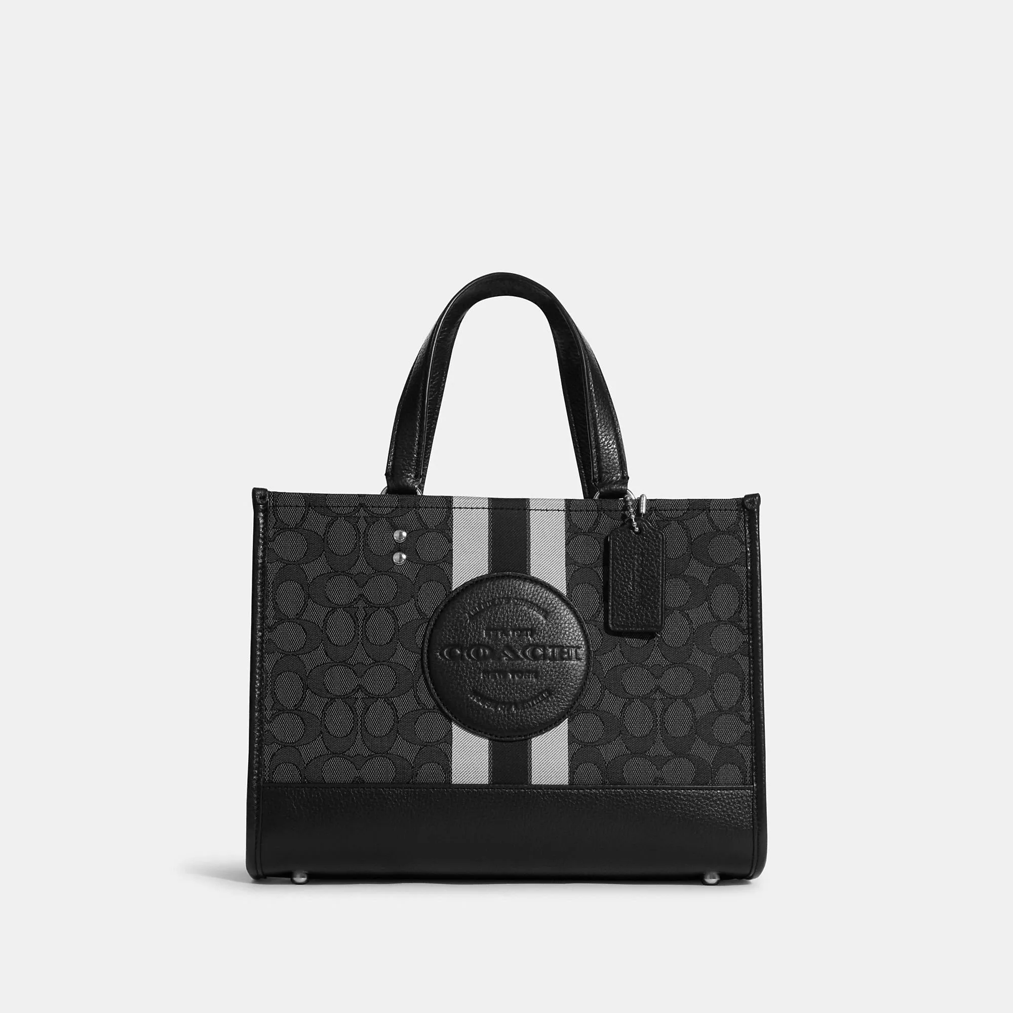 Reformation Coach Outlet Dempsey Carryall In Signature Jacquard With Stripe And Coach Patch
