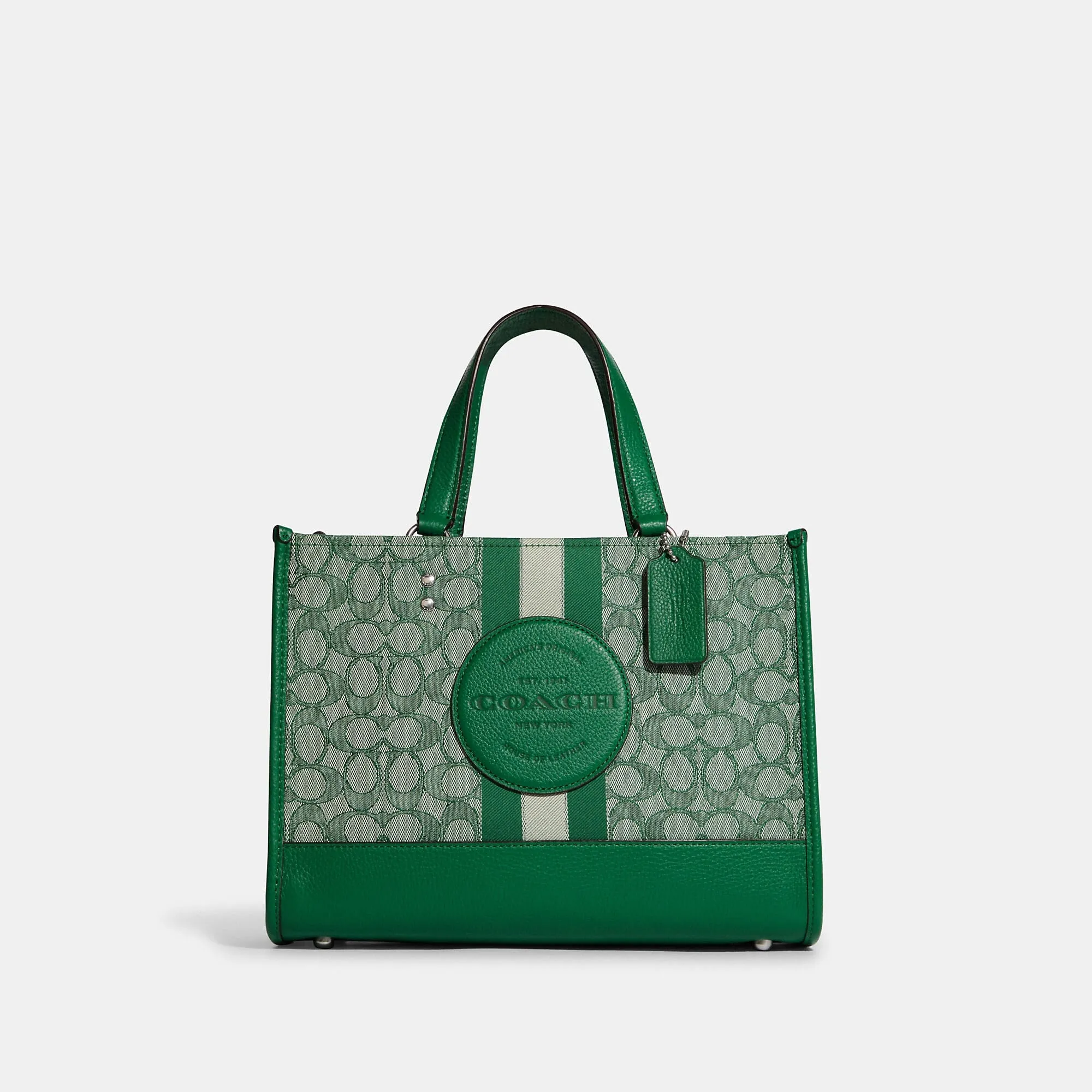 Reformation Coach Outlet Dempsey Carryall In Signature Jacquard With Stripe And Coach Patch