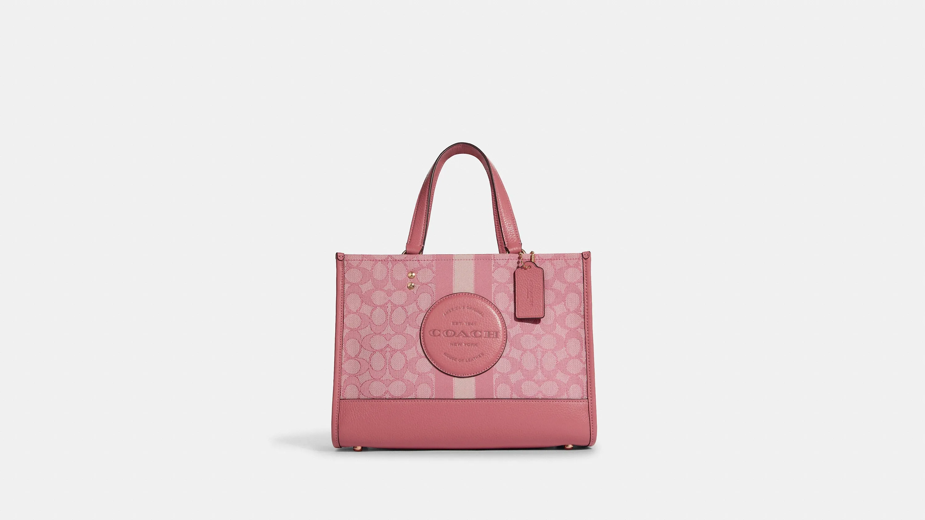 Reformation Coach Outlet Dempsey Carryall In Signature Jacquard With Stripe And Coach Patch