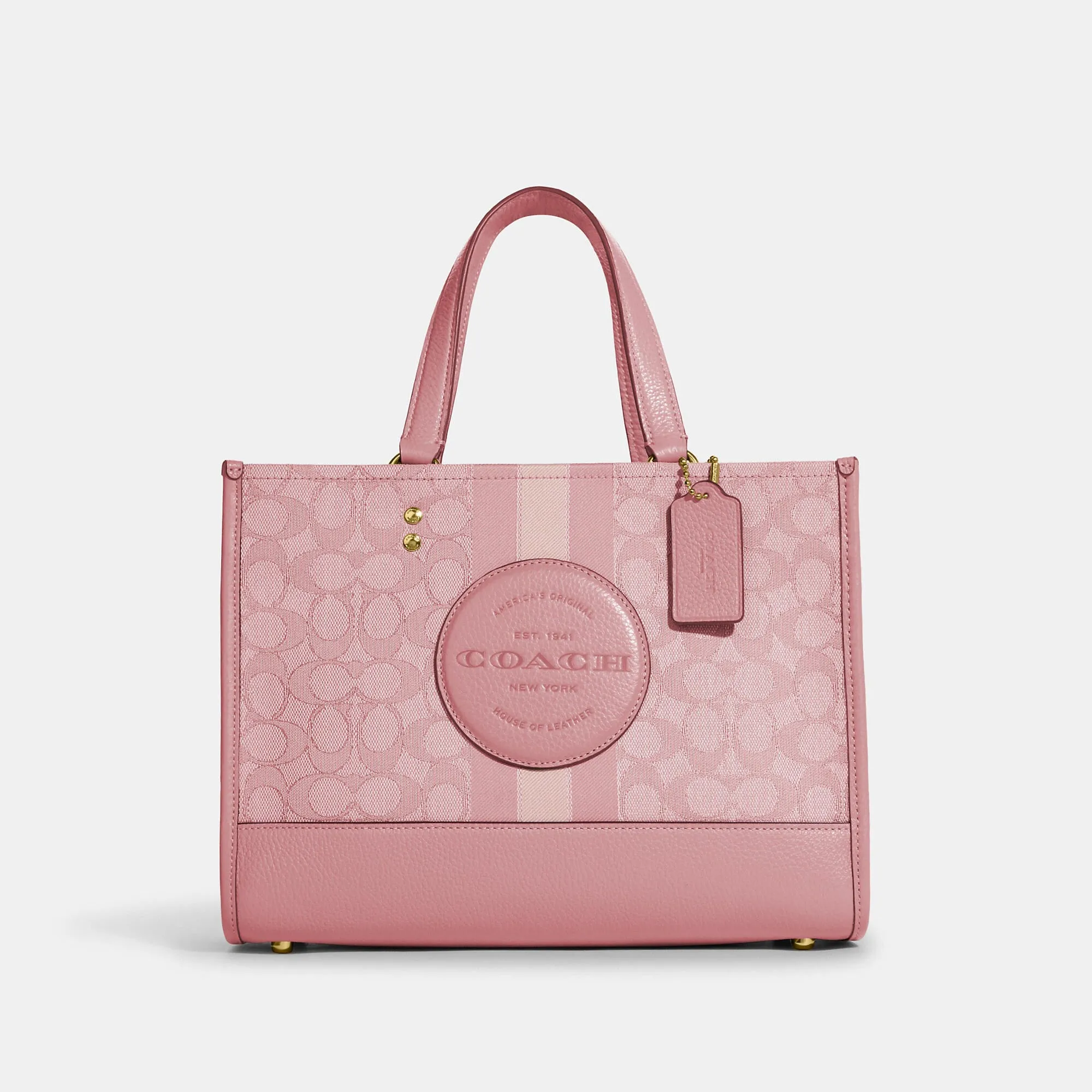 Reformation Coach Outlet Dempsey Carryall In Signature Jacquard With Stripe And Coach Patch