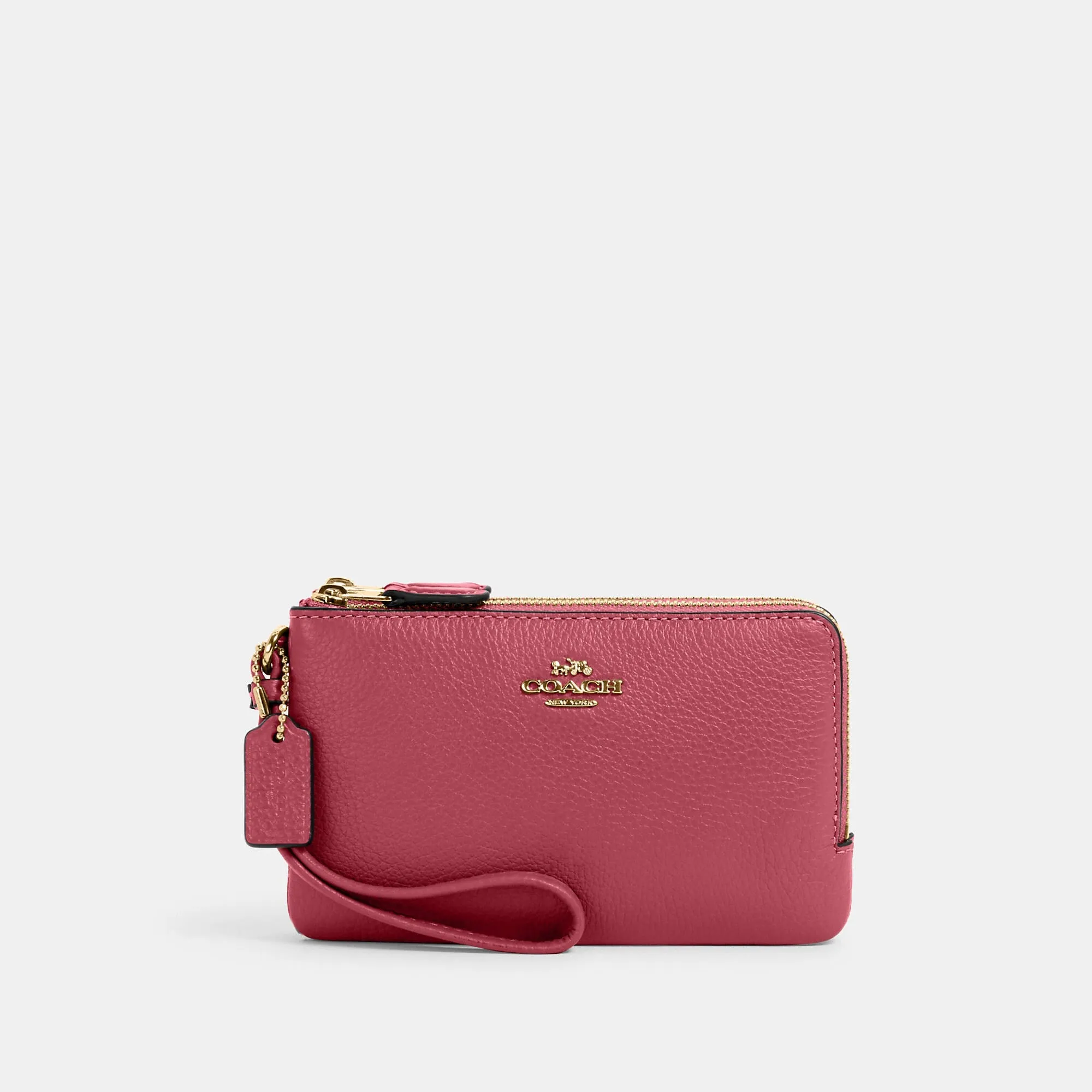 Reformation Coach Outlet Double Corner Zip Wristlet
