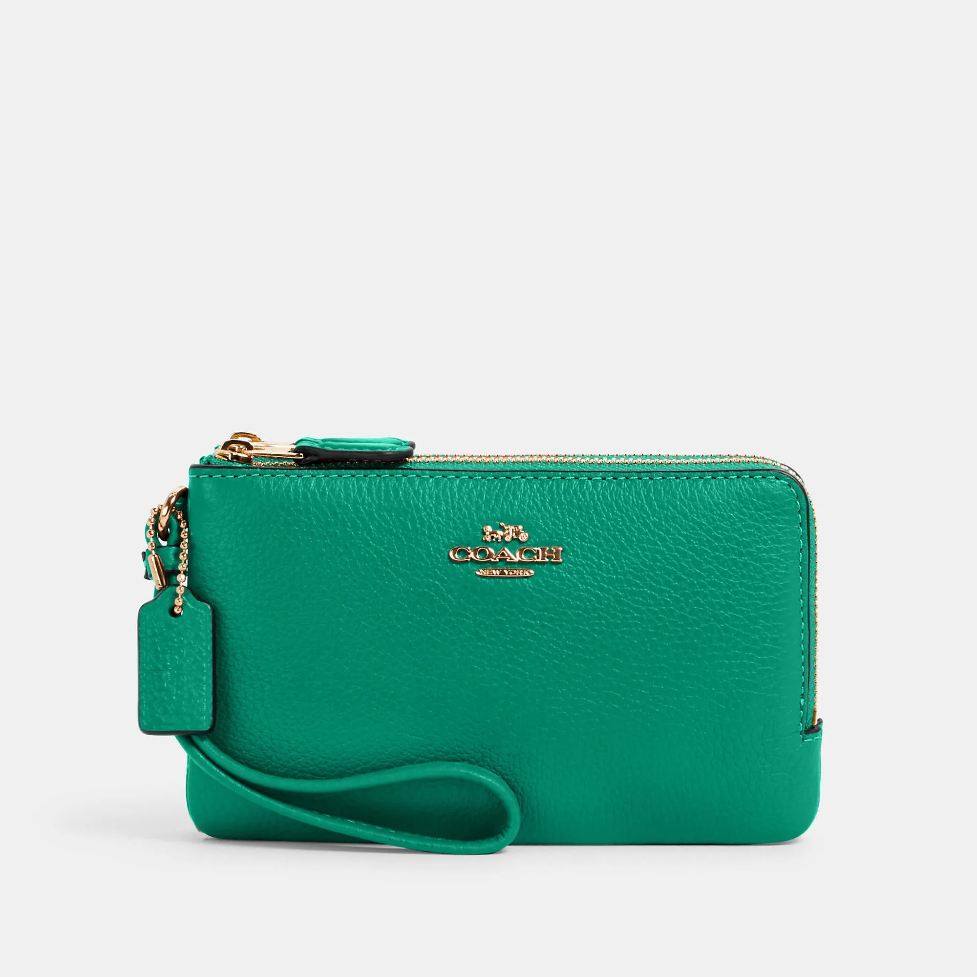 Reformation Coach Outlet Double Corner Zip Wristlet