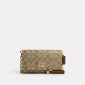 Reformation Coach Outlet Flap Crossbody In Signature Canvas