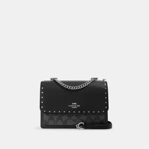 Reformation Coach Outlet Klare Crossbody In Signature Canvas With Rivets