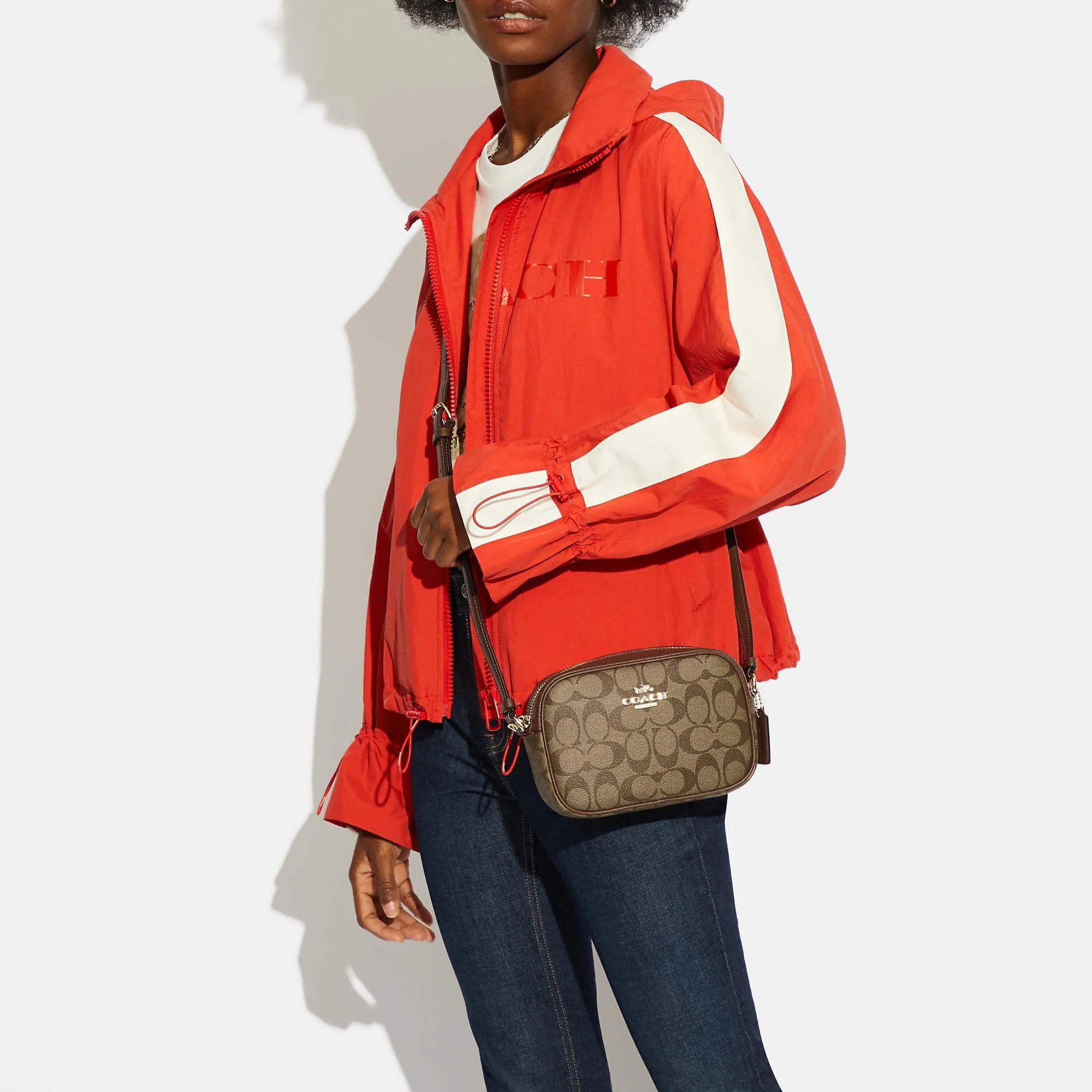 Reformation Coach Outlet Mini Jamie Camera Bag In Signature Canvas
