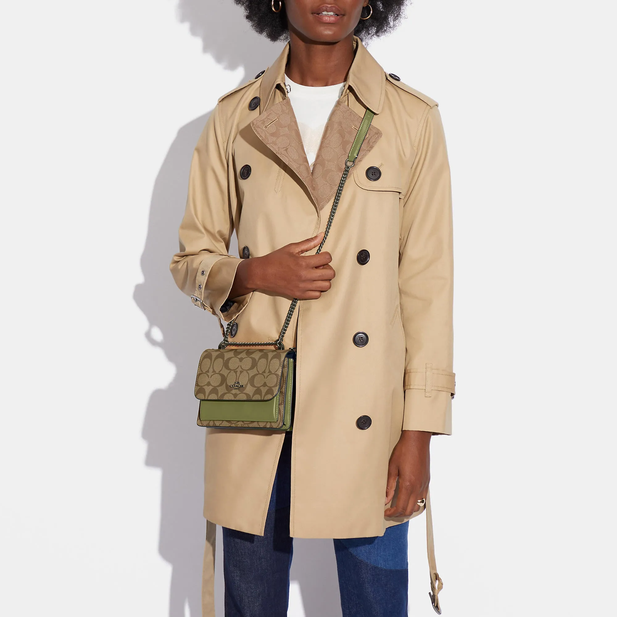 Reformation Coach Outlet Mini Klare Crossbody In Signature Canvas