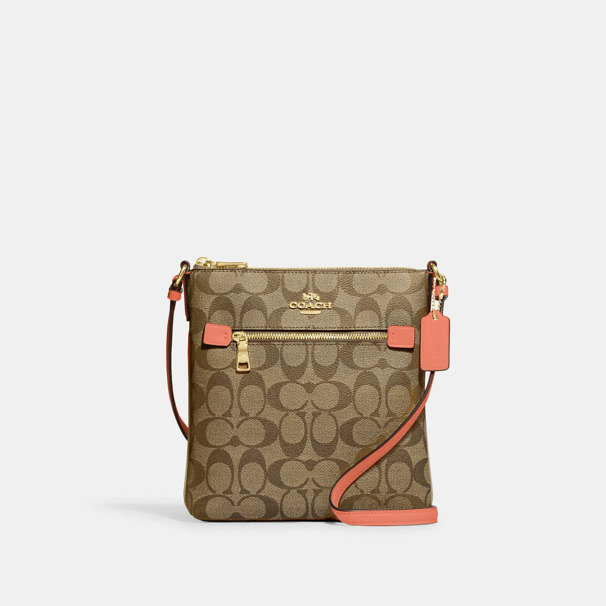 Reformation Coach Outlet Mini Rowan File Bag In Signature Canvas