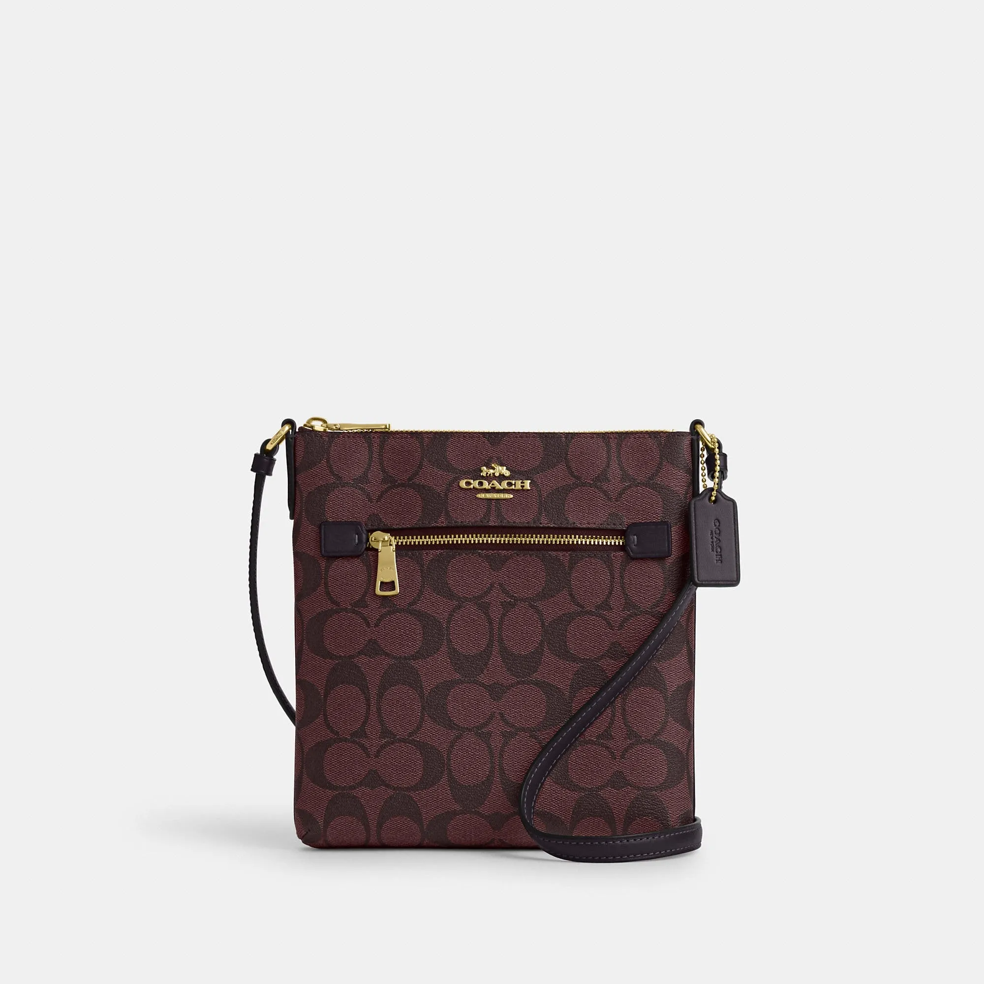 Reformation Coach Outlet Mini Rowan File Bag In Signature Canvas