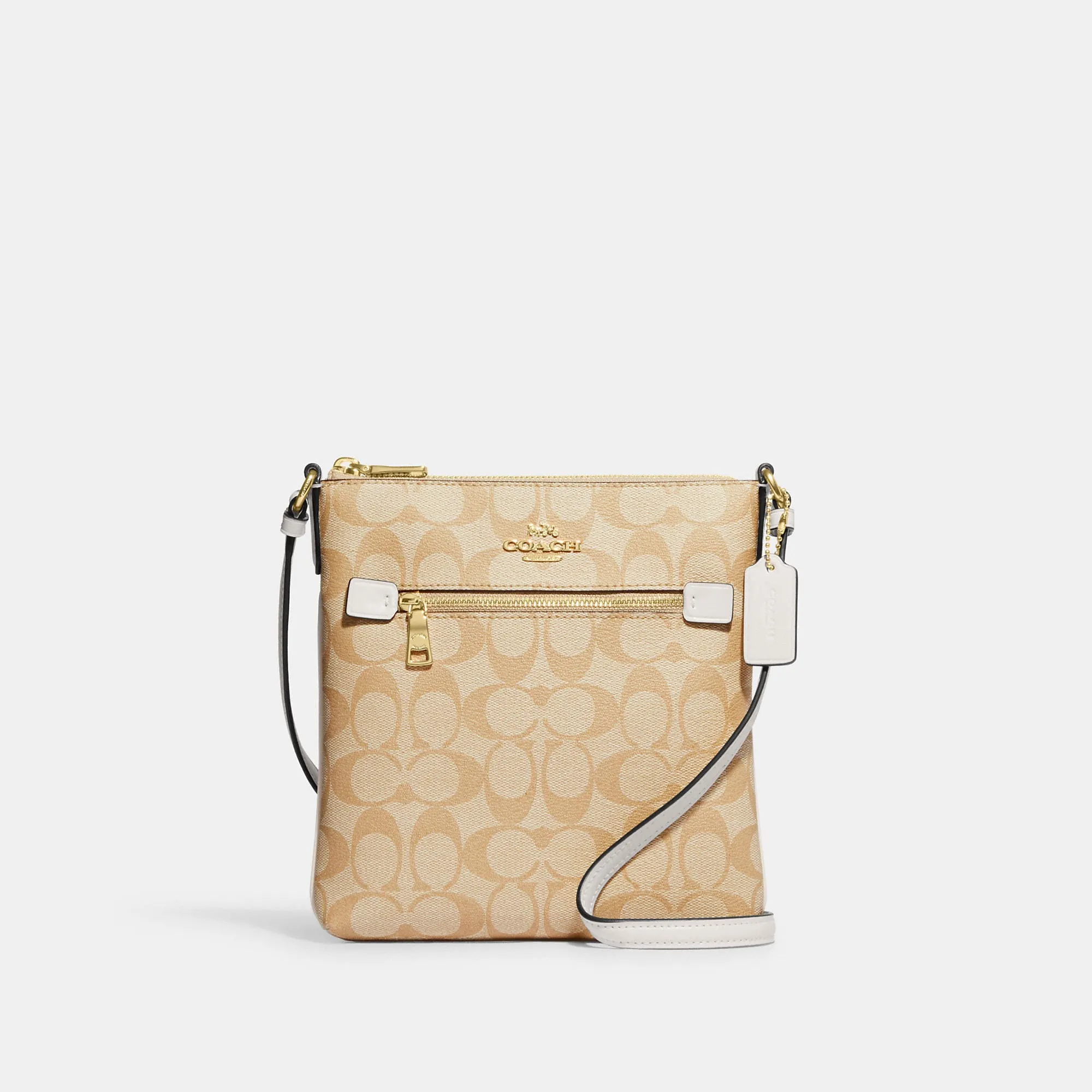 Reformation Coach Outlet Mini Rowan File Bag In Signature Canvas