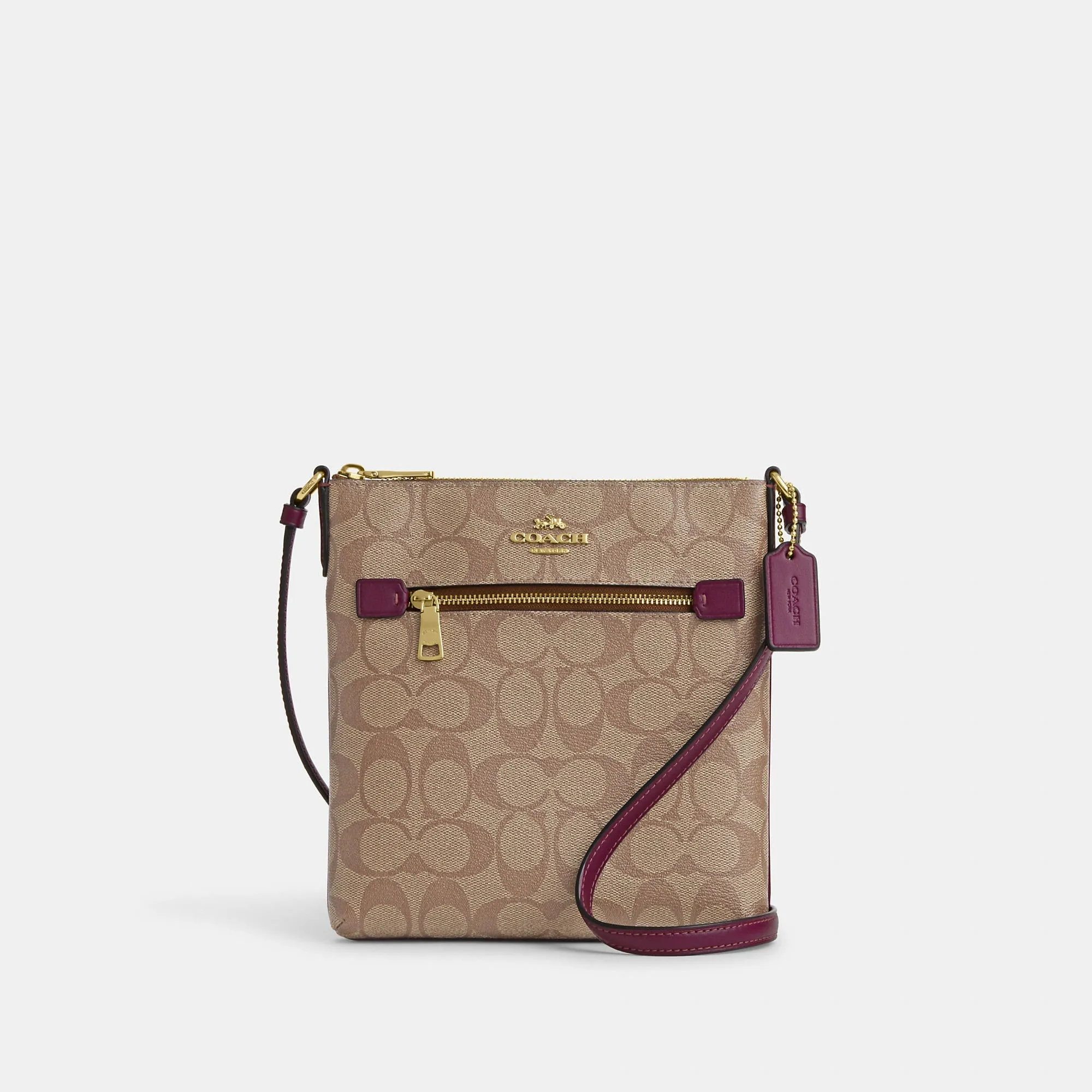 Reformation Coach Outlet Mini Rowan File Bag In Signature Canvas