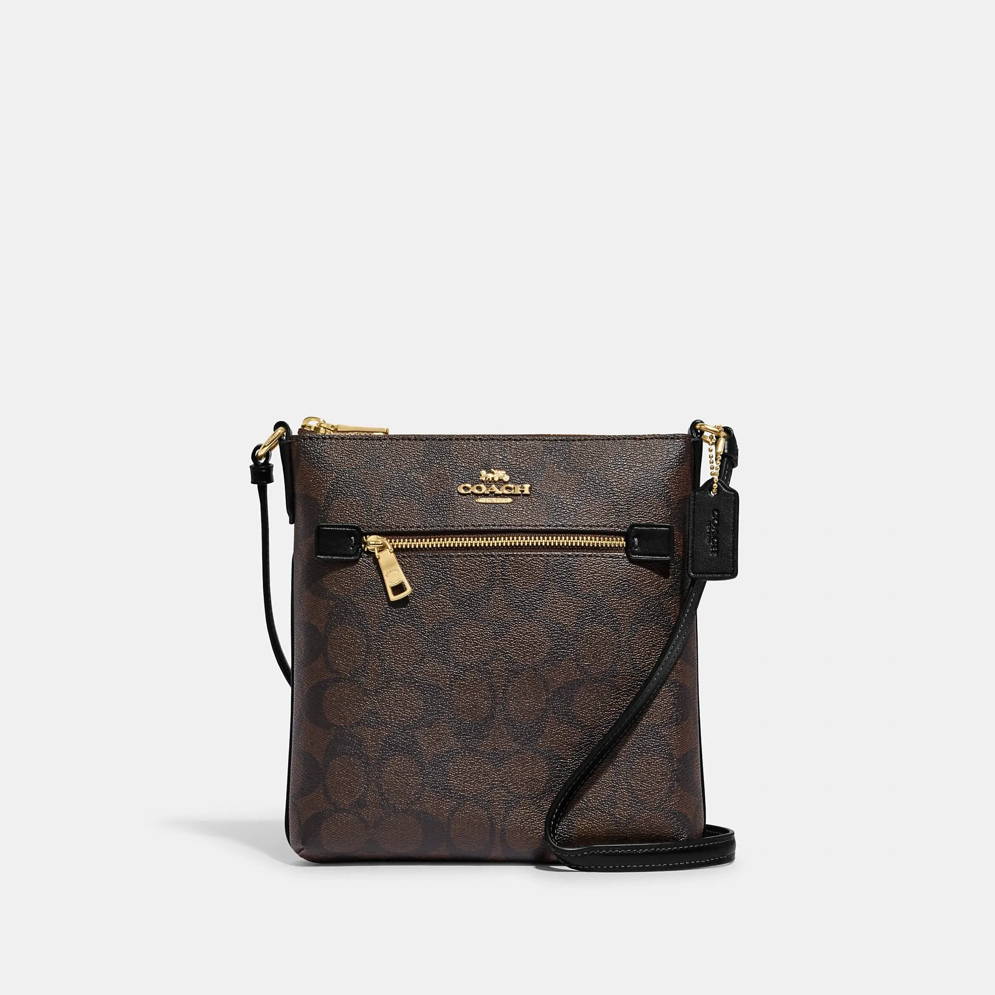 Reformation Coach Outlet Mini Rowan File Bag In Signature Canvas
