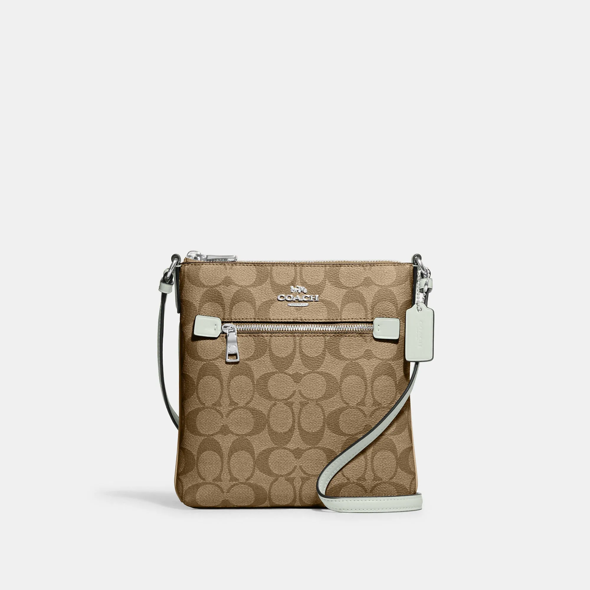 Reformation Coach Outlet Mini Rowan File Bag In Signature Canvas