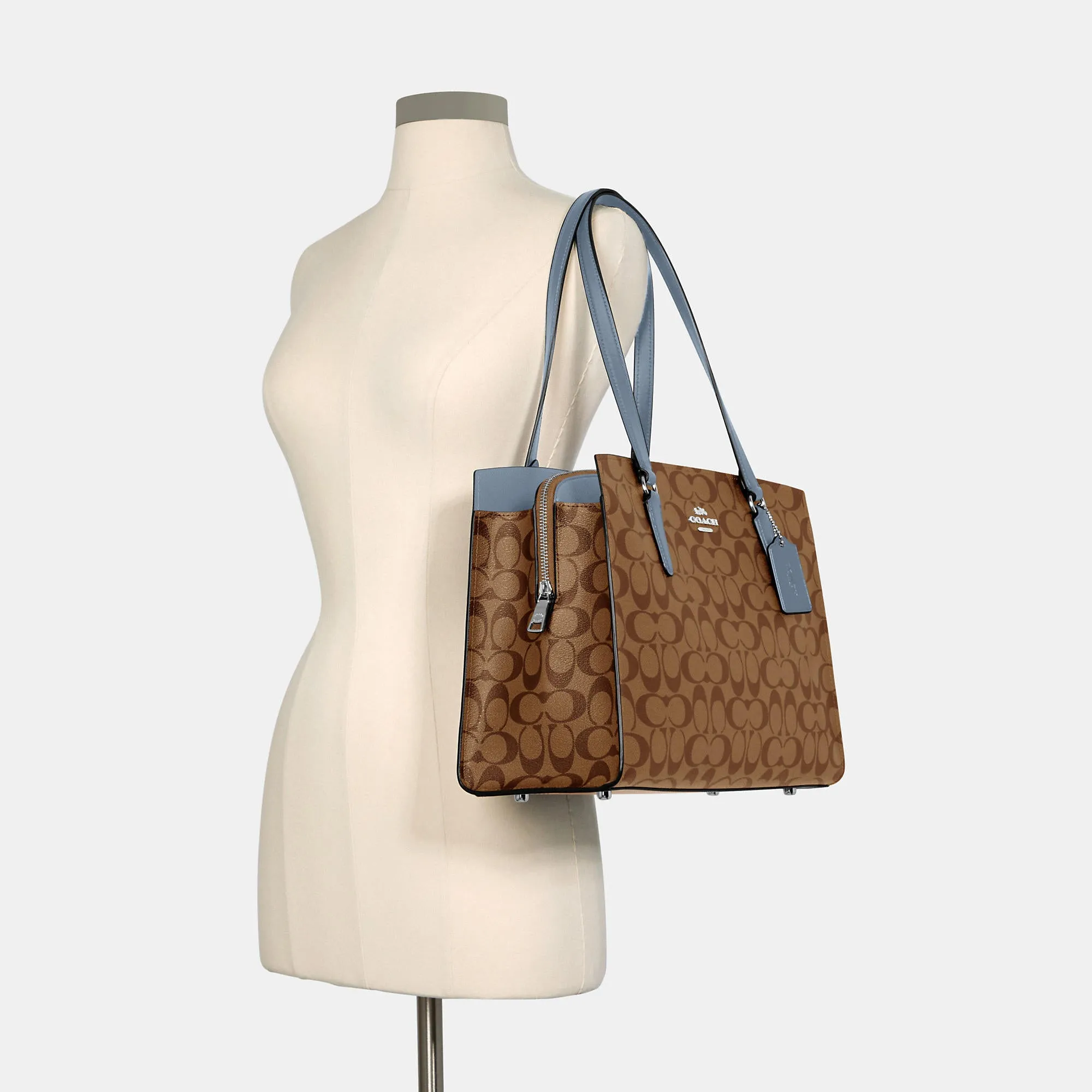 Reformation Coach Outlet Tatum Carryall In Signature Canvas