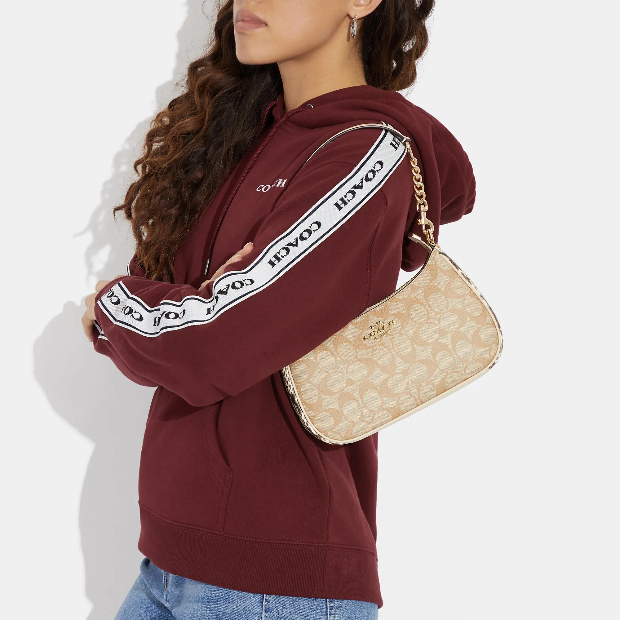 Reformation Coach Outlet Teri Shoulder Bag In Signature Canvas