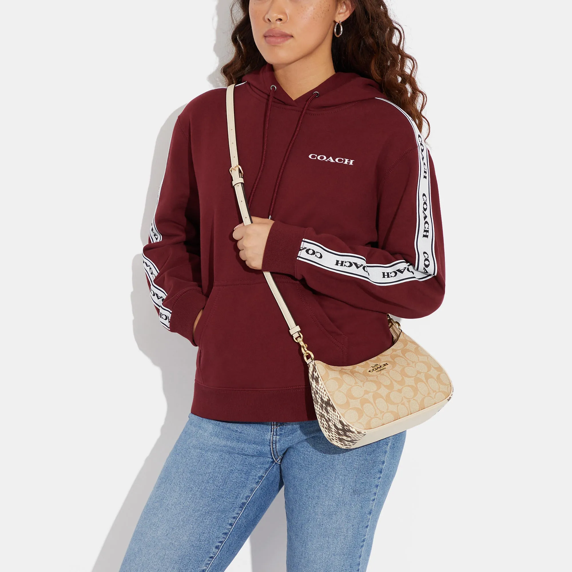 Reformation Coach Outlet Teri Shoulder Bag In Signature Canvas
