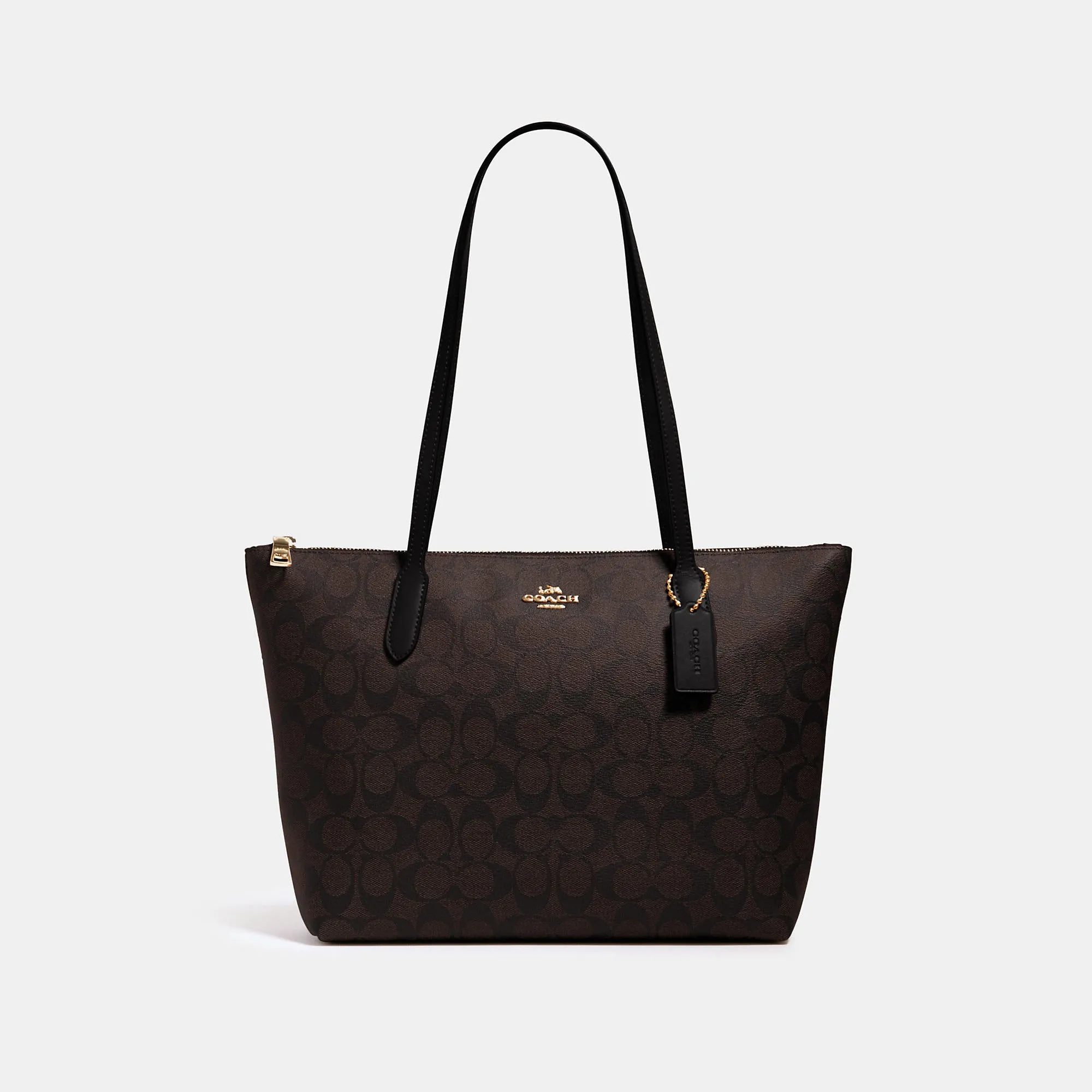 Reformation Coach Outlet Zip Top Tote In Signature Canvas