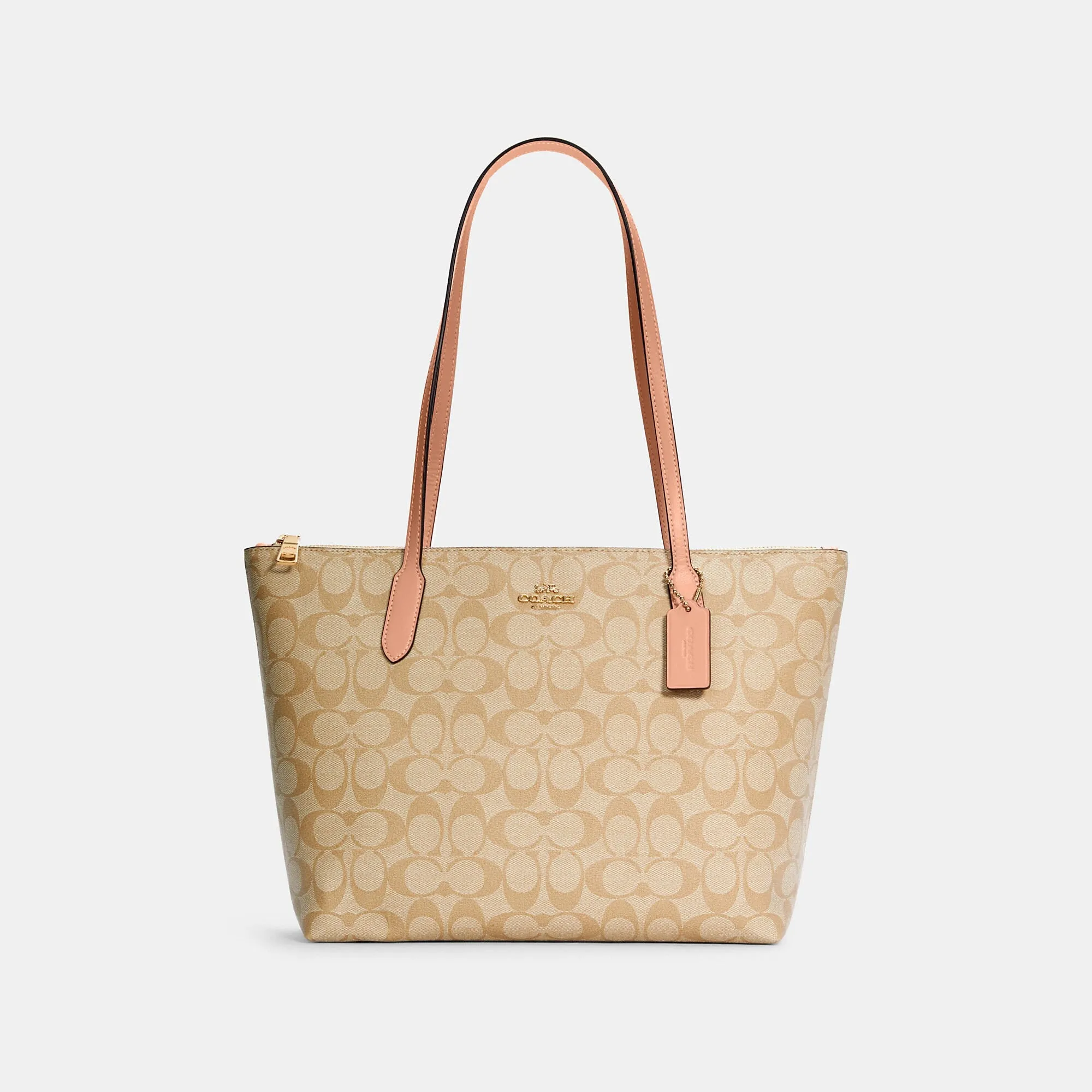 Reformation Coach Outlet Zip Top Tote In Signature Canvas
