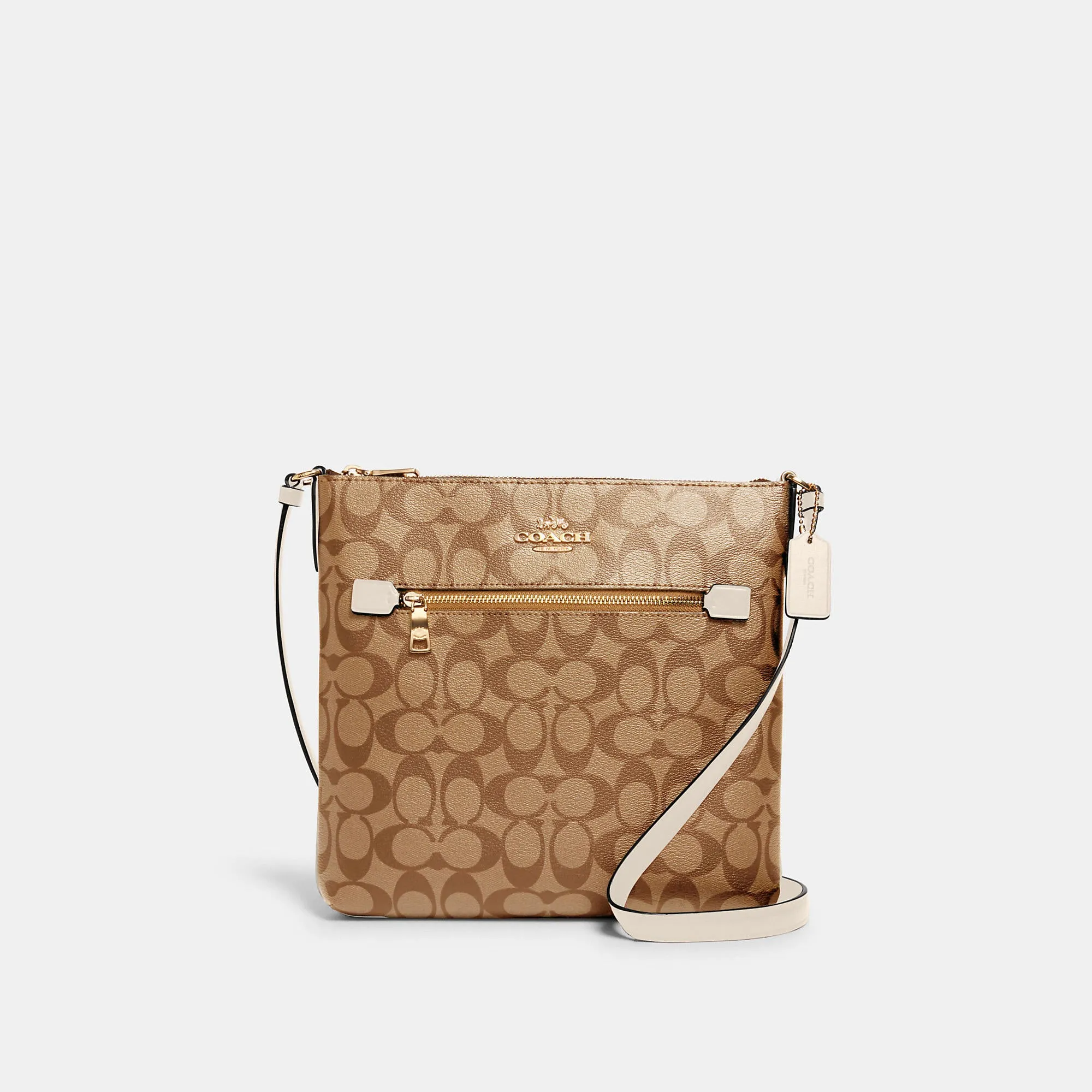 Reformation COACH Rowan File Bag In Signature Canvas