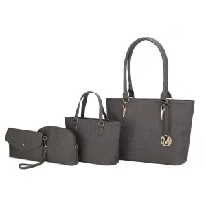 Reformation Edelyn embossed M Signature 4 PCS Tote Set