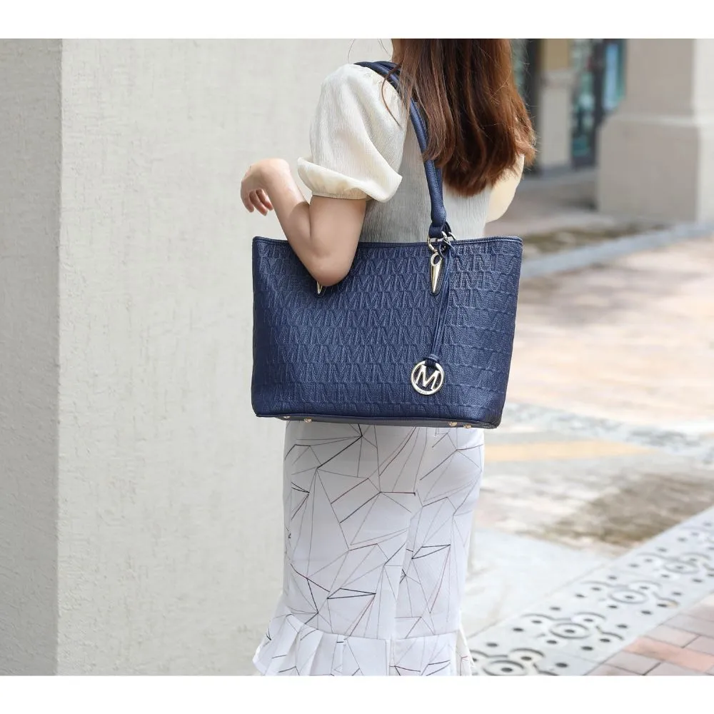 Reformation Edelyn embossed M Signature 4 PCS Tote Set