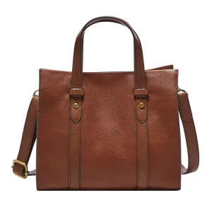 Reformation Fossil Women's Kingston Leather Satchel Bag