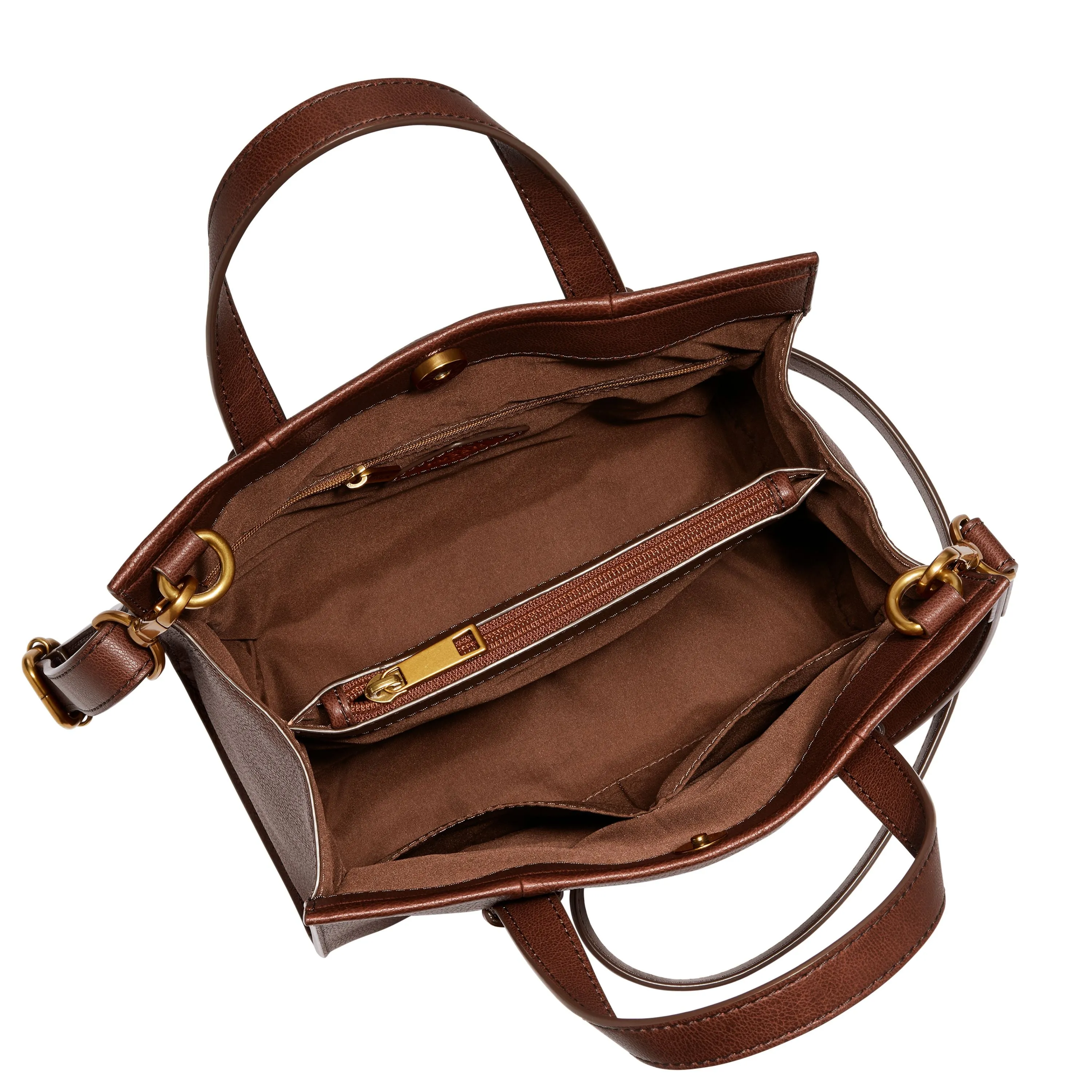 Reformation Fossil Women's Kingston Leather Satchel Bag