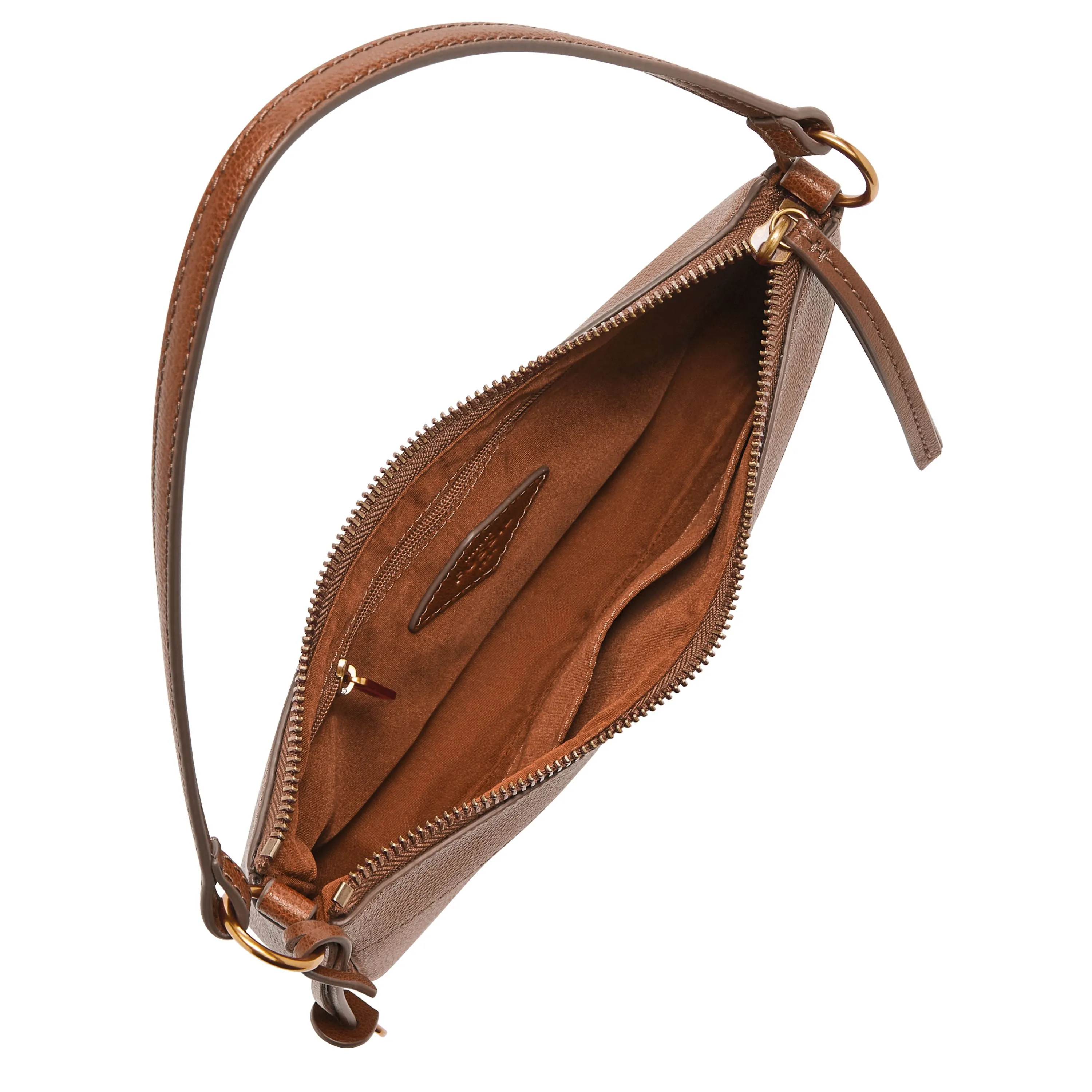 Reformation Fossil Women's Skylar LiteHide Leather Baguette