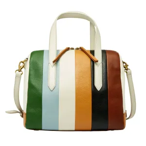 Reformation Fossil Women's Sydney Eco Leather Patchwork Satchel